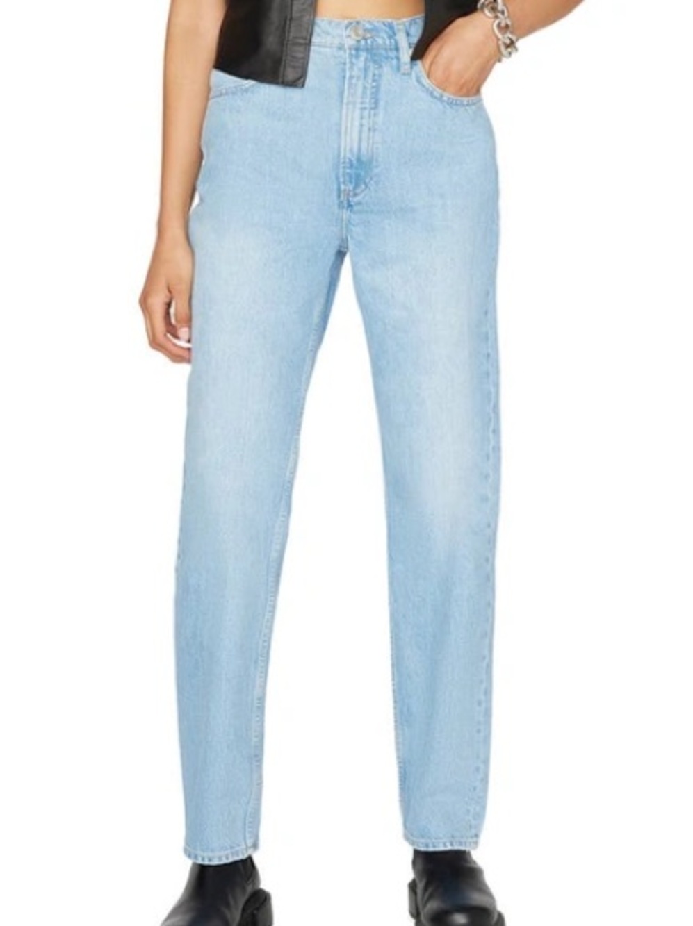 Frame Denim Le High N Tight Straight Zona Size 28